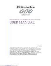 CBC MP8D User Manual
