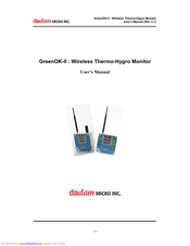 Dadam micro GreenOK-II User Manual