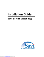 Savi ST-618 Installation Manual