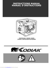 kodiak PWP1H Instruction Manual