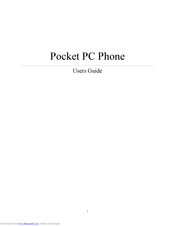 i-mate 810-F User Manual