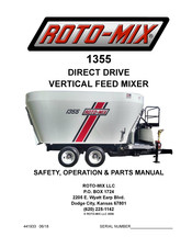 Roto-Mix 1355 Safety, Operation & Parts Manual