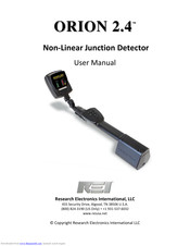Research Electronics International ORION 2.4 User Manual