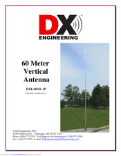 dx engineering DXE-60VE-1P User Manual