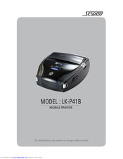 SEWOO LK-P41B Manual