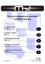 My Audio LUNARIS Active series Owner's Manual