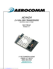 AeroComm AC4424 User Manual