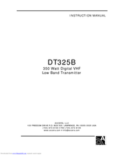 Axcera DT325B Instruction Manual