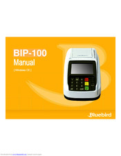 Bluebird BIP-100 Manual