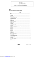 Shimax MAC3 Series Instruction Manual