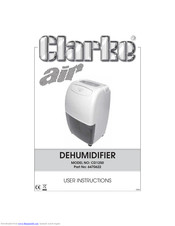 Clarke CD1250 User Instructions