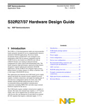 NXP Semiconductors S32R27 Hardware Design Manual