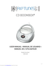 RIP TUNES CDB-204 User Manual