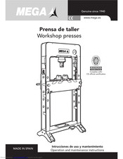 Mega PRC20N Operation And Maintenance Instructions