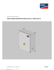 SMA STRING-MONITOR SSM-U-1615 Technical Information