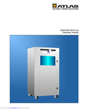 Atlas XENOTEST BETA LM Operating Manual