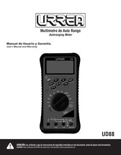 Urrea UD88 User's Manual And Warranty Information