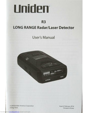 Uniden R3 User Manual