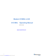 Marvelmind Indoor Navigation System Operating Manual