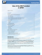 Delta-T SPN1 Technical Note