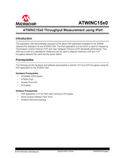 Microchip Technology ATWINC15x0 Series Application Notes