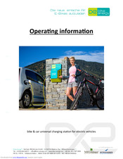 bike-energy LS14 Operating Information Manual