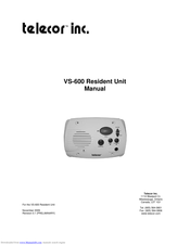 Telecor VS-600-WC Manual