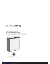 Envirovent energiSava 250 Installation Manual