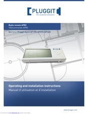 Pluggit APRC Operating And Installation Instructions
