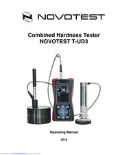 Novotest T-UD3 Operating Manual