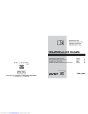 Imetec L5901 Operating Instructions Manual