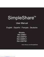 InFocus SimpleShare INA-SIMRC1 User Manual