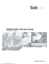 Telit Wireless Solutions WE865-DUAL User Manual