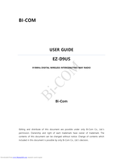 Bi-Com EZ-D9US User Manual