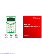SunVote S50PLUS User Manual