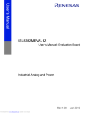 Renesas ISL8282MEVAL1Z User Manual