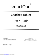 smartOar Coaches Tablet User Manual