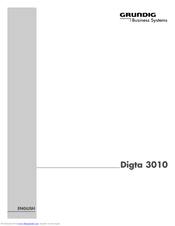 Grundig Digta 3010 Manual