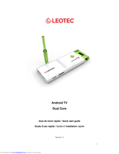 Leotec LEANDTV03 Quick Start Manual