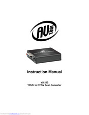AV TOOL VS-223 Instruction Manual