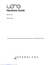 Sferalabs iono Arduino Hardware Manual