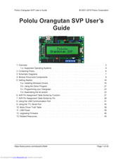 Pololu Orangutan SVP-1284 User Manual