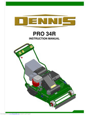Dennis PRO 34R Instruction Manual