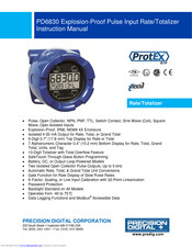 ProtEX-RTP PD6830-BMA-0 Instruction Manual