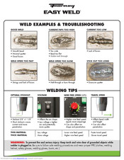 Forney Easy Weld series Quick Start Manual