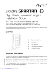 Raytec SPARTAN HP series Installation Manual