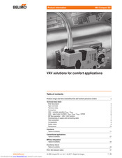 Belimo VAV-Compact D3 Product Information