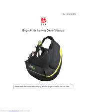 Gin Gliders Gingo Airlite Owner's Manual