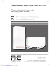 Austria Email EKR 100 Operation And Maintenance Instructions