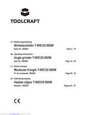 TOOLCRAFT T-WS125 900W Operating Instructions Manual